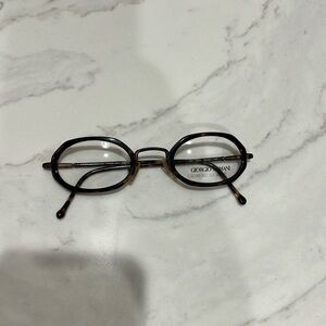 Giorgio Armani seeing glasses